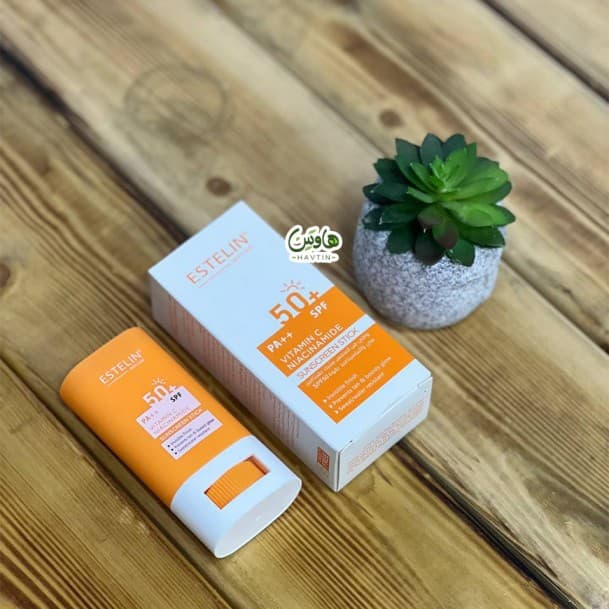 ضدآفتاب استیکی ویتامین سی استلین SPF50 — تصویر ۵