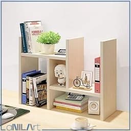 استند نظم دهنده رومیزی کتاب، لوازم التحریر و آرایش — تصویر ۲