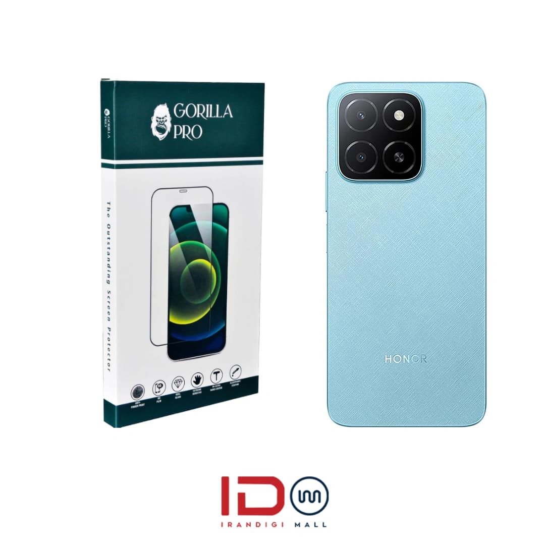 گلس و محافظ هیدروژلی (شفاف) بدنه گوشی آنر مدل Honor X5b 4G