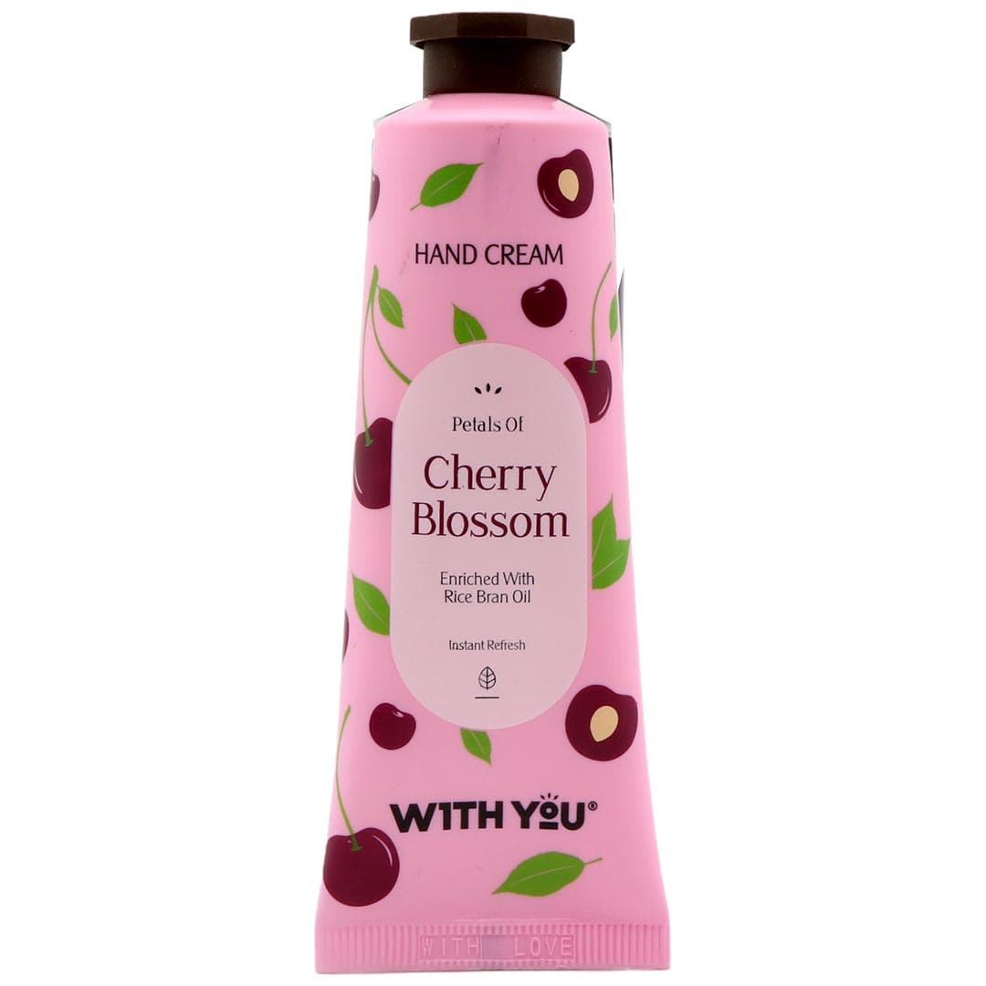 کرم مرطوب کننده دست حاوی عصاره شکوفه گیلاس مناسب انواع پوست 50 میل ـ ویت یو