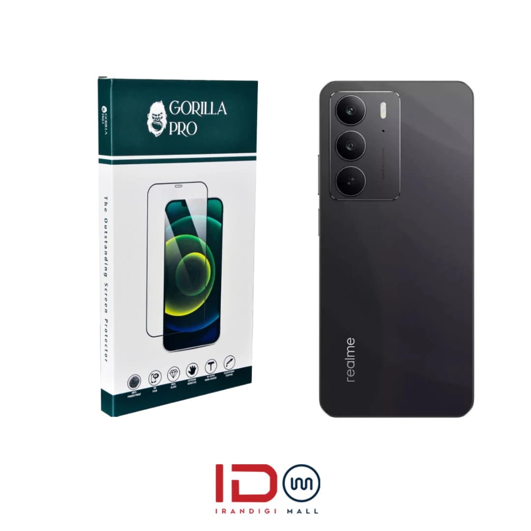 گلس و محافظ هیدروژلی (شفاف) بدنه گوشی ریلمی مدل Realme C75