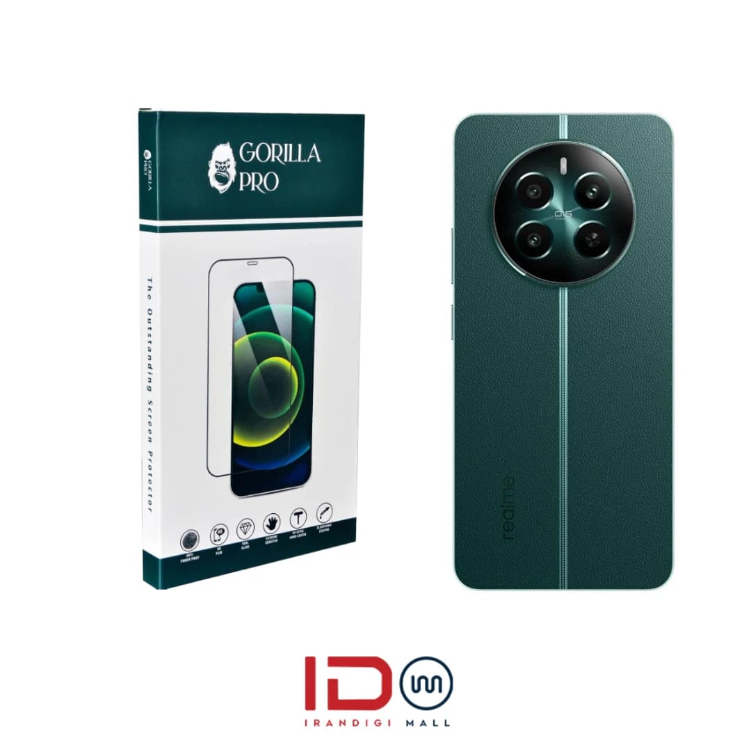 گلس و محافظ هیدروژلی (شفاف) بدنه گوشی ریلمی مدل Realme 12 Plus