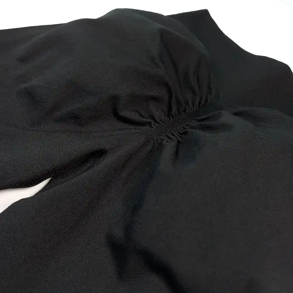 لگ سیملس اورجینال پشت چین دار مشکی LP783 — تصویر ۵
