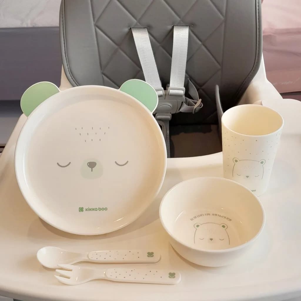 ست ظرف غذا ملامین طرح خرس کیکابو Kikkaboo — تصویر ۲
