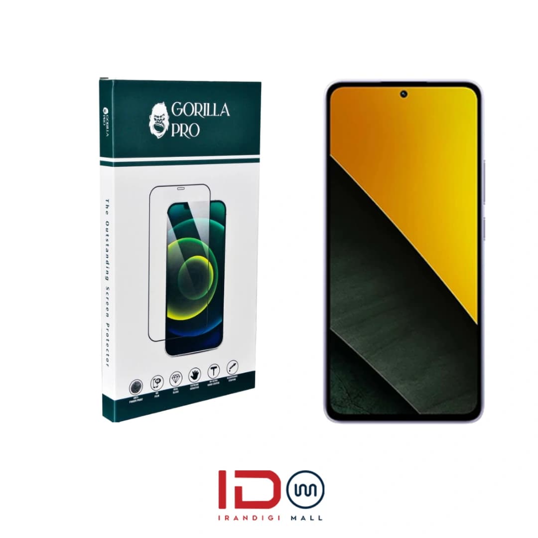 گلس و محافظ هیدروژلی (شفاف) نمایشگر گوشی شیائومی مدل Poco M7 Pro 5G