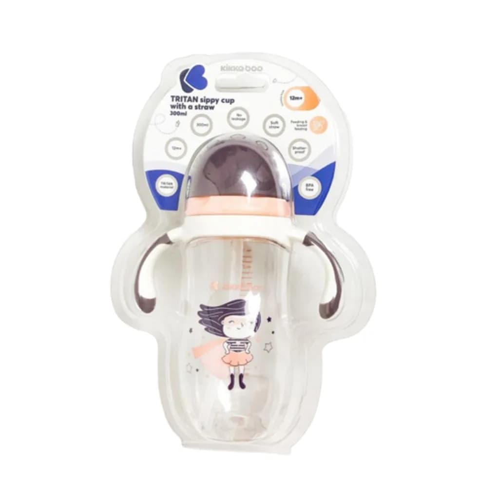 لیوان نی دار +12 ماه 300 میلی لیتر کیکابو Kikkaboo — تصویر ۳