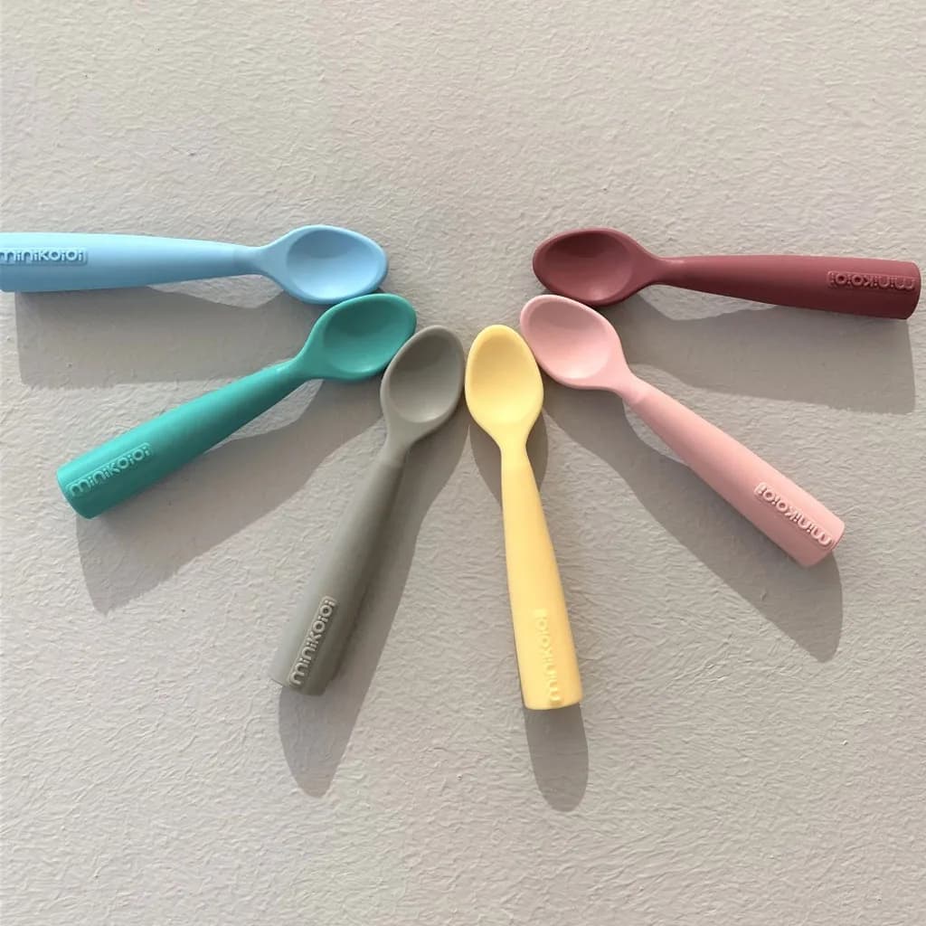 قاشق سیلیکونی مدل Scoopers مینیک اوی اوی Minik oioi — تصویر ۵