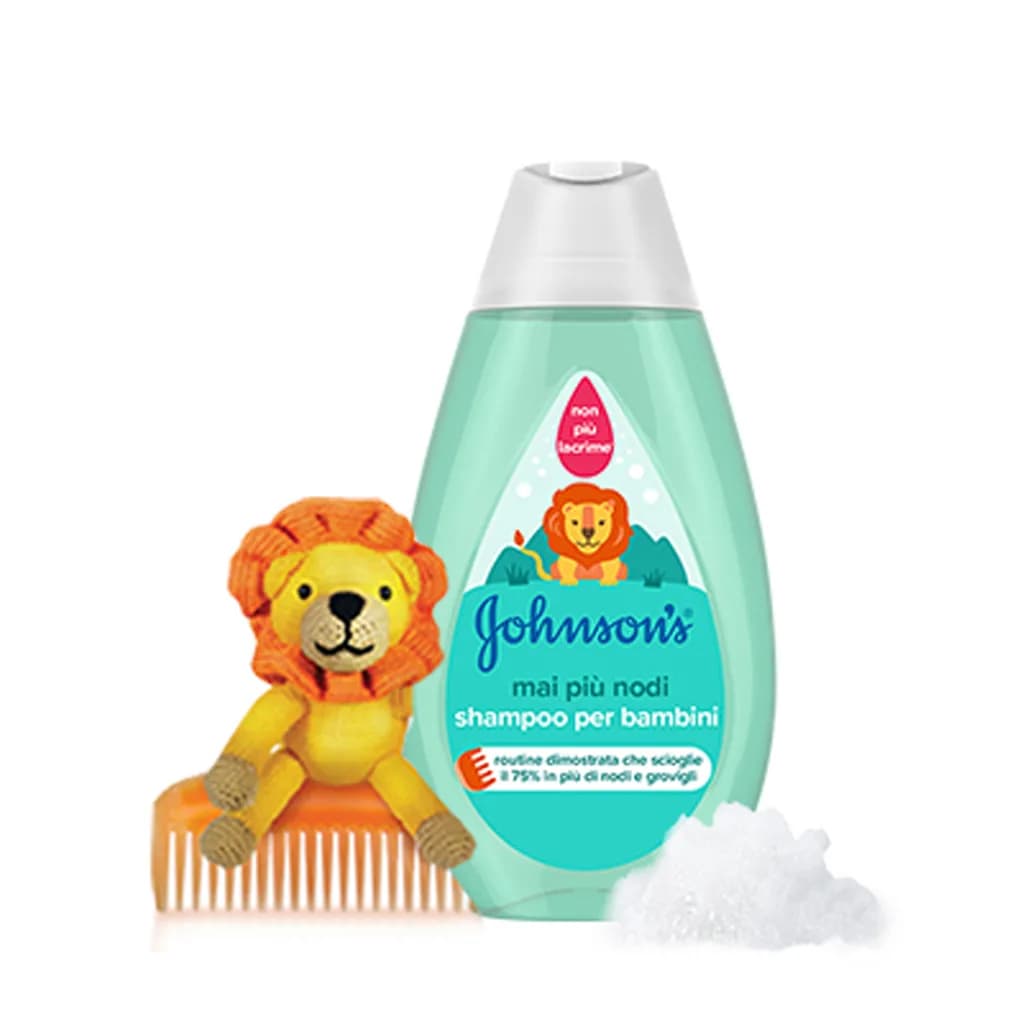 شامپو سروبدن گره بازکن طرح شیر جانسون Johnsons — تصویر ۳