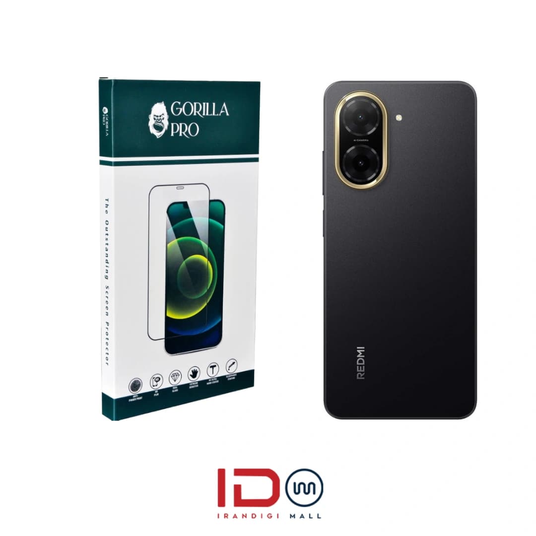 گلس و محافظ هیدروژلی (شفاف) بدنه گوشی شیائومی مدل Redmi A5