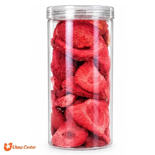میوه خشک پفکی توت فرنگی ویسارم 20 گرم