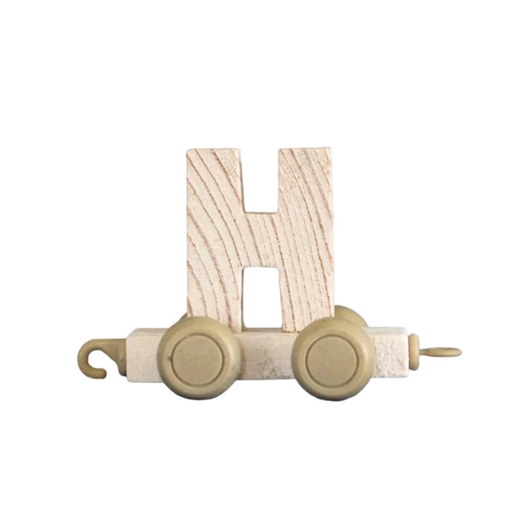 قطار اعداد و حروف چوبی Happy Train — تصویر ۴