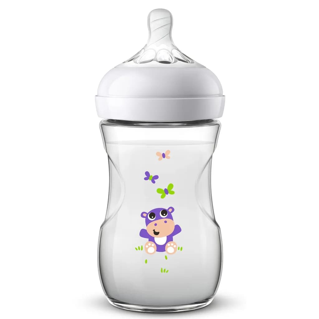 شیشه شیر نچرال 2قطره جعبه ای 260میل اونت Avent — تصویر ۳