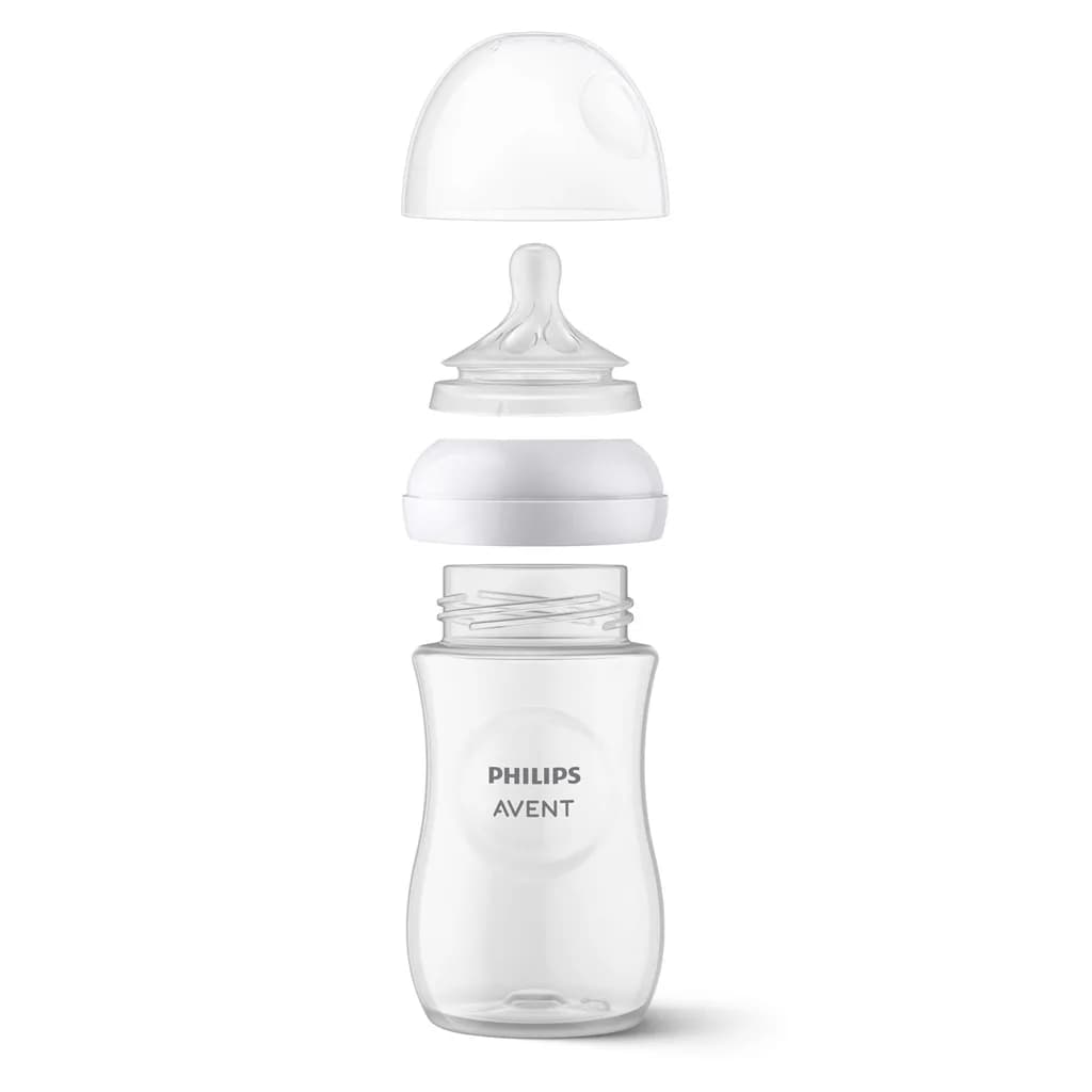 شیشه شیر نچرال 2قطره جعبه ای 260میل اونت Avent — تصویر ۷