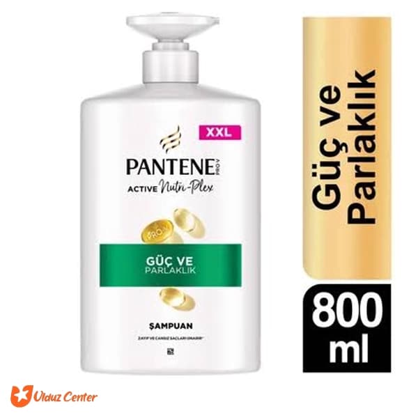 شامپو تقویت کننده مو پنتن مدل Guc ve parlalik حجم 800 میل