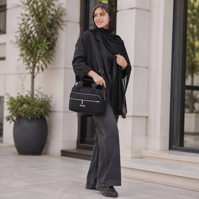 کیف رودوشی زنانه مدل زیپ نانسی کد 004 — تصویر ۴