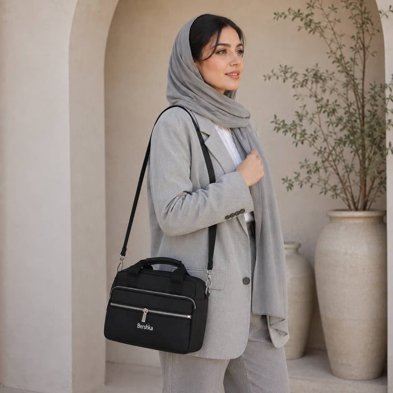 کیف رودوشی زنانه مدل زیپ نانسی کد 004 — تصویر ۳