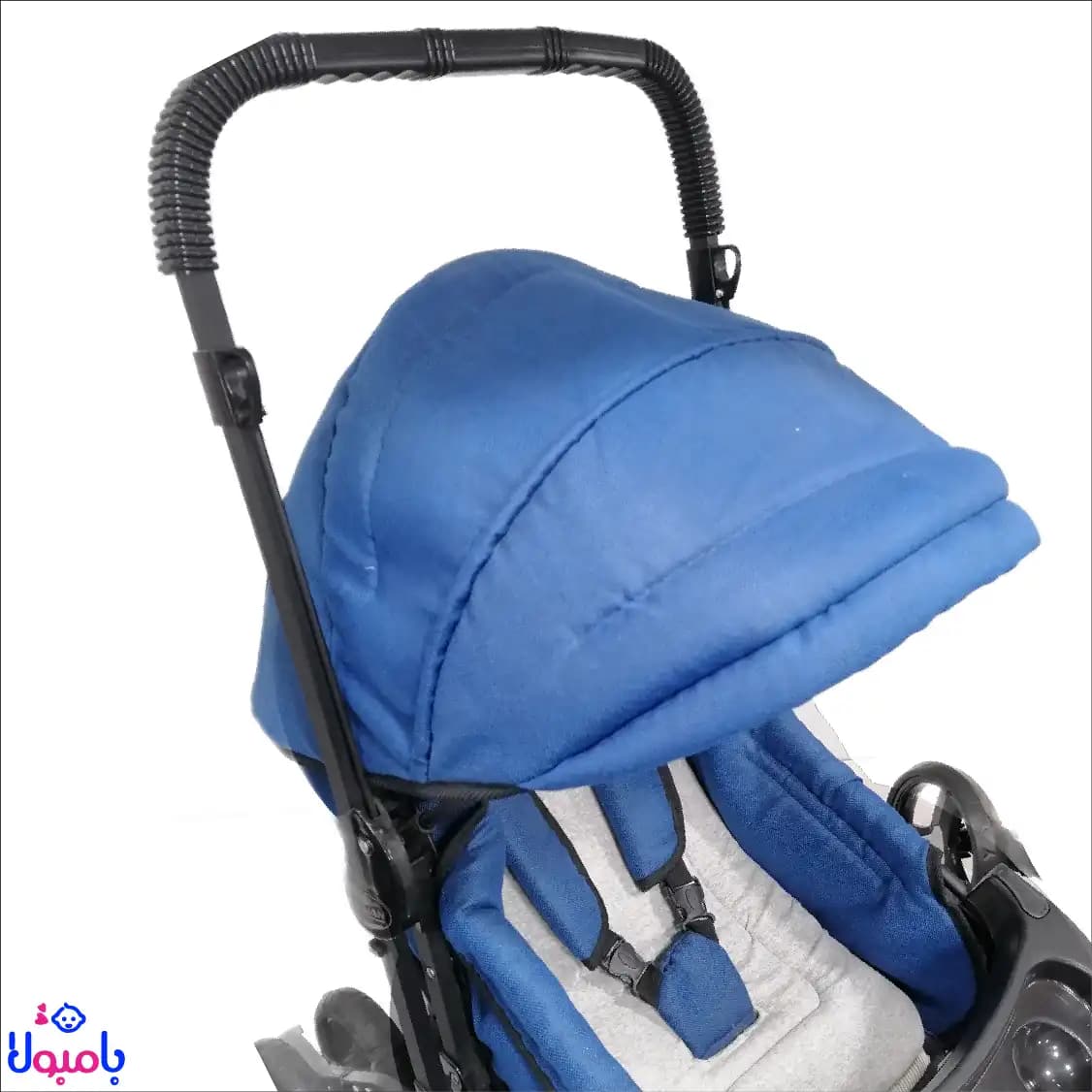 سرویس کالسکه و کریر به همراه کیف مادر baby best آبی — تصویر ۴