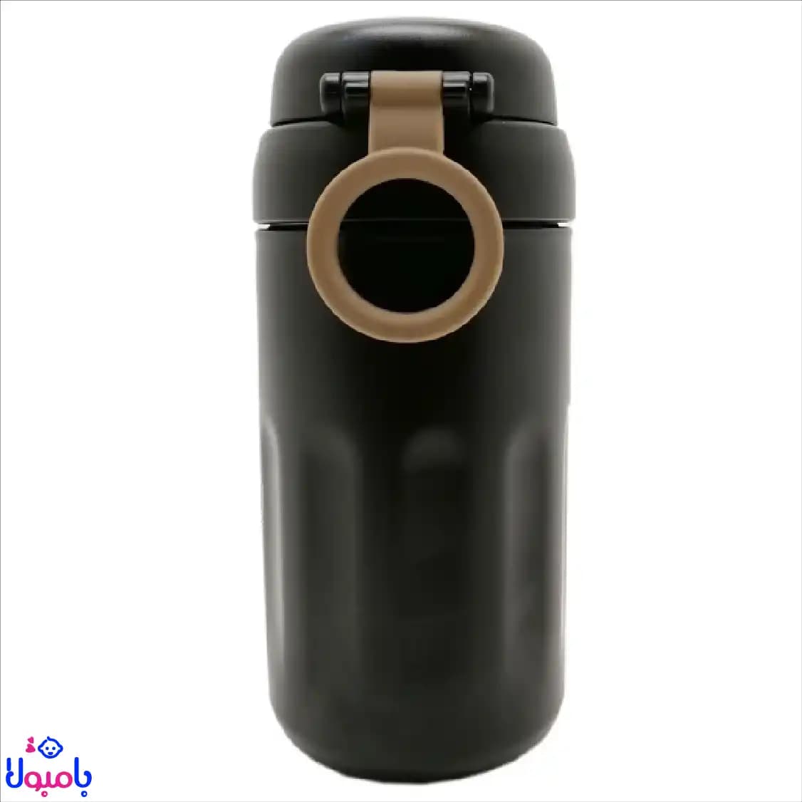 فلاسک دوکاره استیل 450میل BKKL مدل شیاردار — تصویر ۲