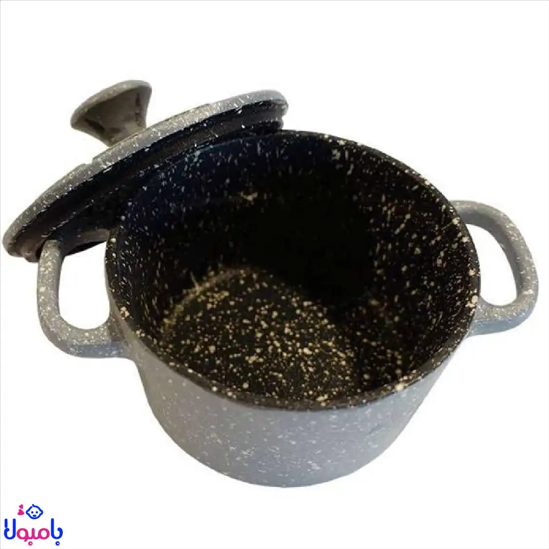 سرویس قابلمه نوزاد 5 پارچه چدن نالینو — تصویر ۲