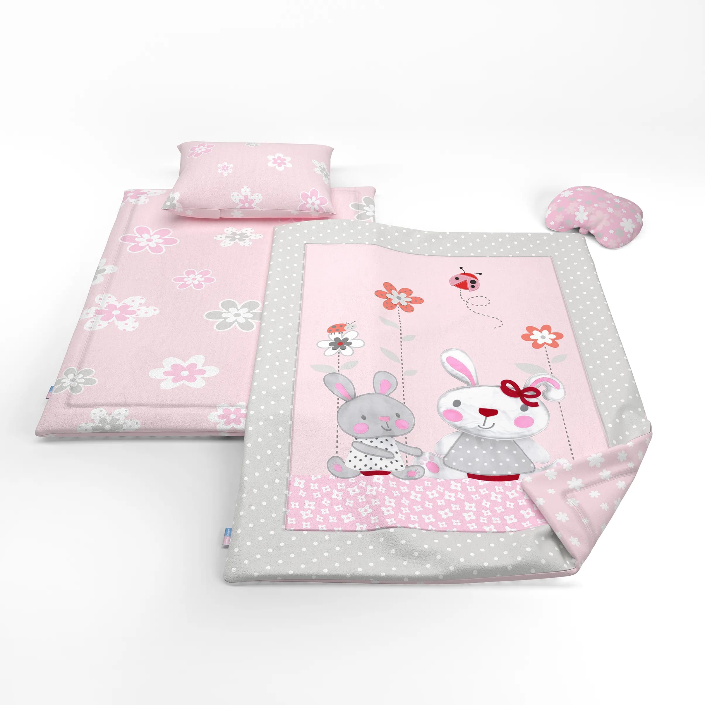 سرویس خواب 4 تکه نوزادی رز برن طرحLittle Bunny