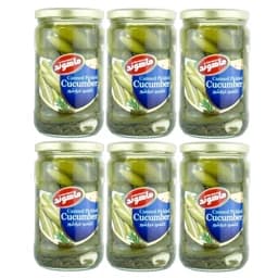 خیارشور ویژه ماهوند -660 گرم بسته 6 عددی — تصویر ۲