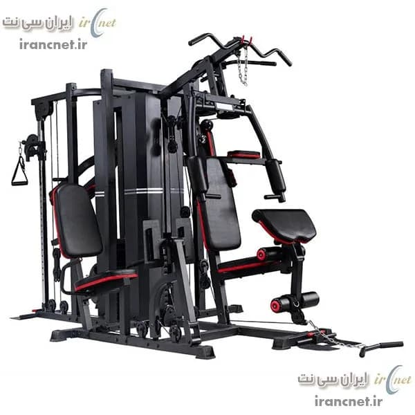 دستگاه بدنسازی چندکاره باشگاه ال اس فيتنس مدل MS-651S