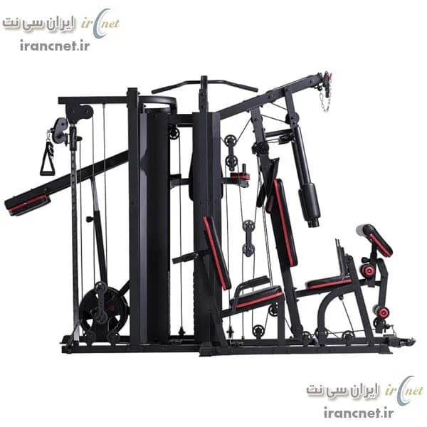 دستگاه بدنسازی چندکاره باشگاه ال اس فيتنس مدل MS-651S — تصویر ۳