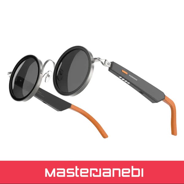 عینک هوشمند پرودو PDLFSTG09ORBK Porodo Lifestyle Velora Smart Sunglasses — تصویر ۲