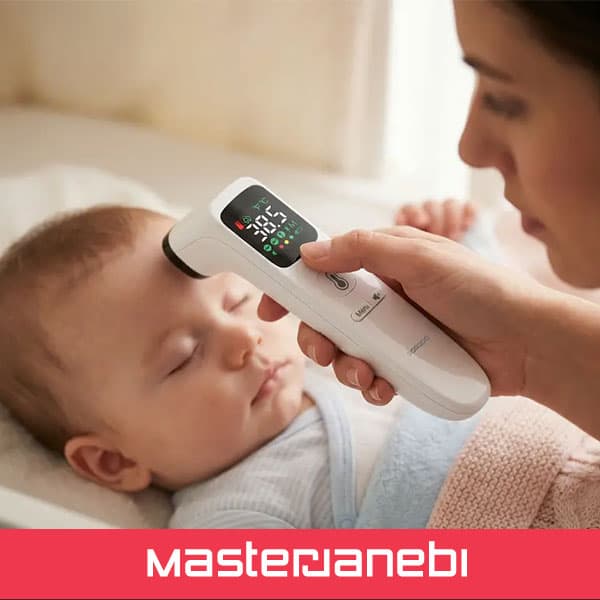 دستگاه تب سنج پرودو PDFCIR202WH Porodo LiveOn – MULTI-MODE THERMOMETER LED Display — تصویر ۴