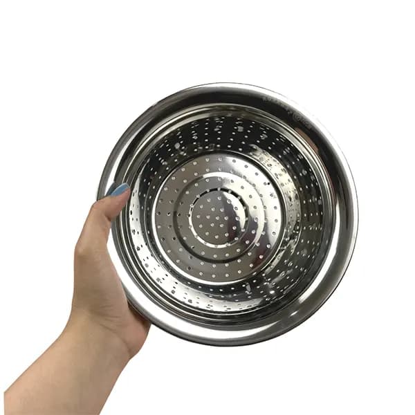 آبکش استیل یونیک سایز 20 — تصویر ۲