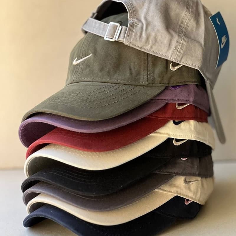 کلاه بیسبالی کتان مدل Nike — تصویر ۳