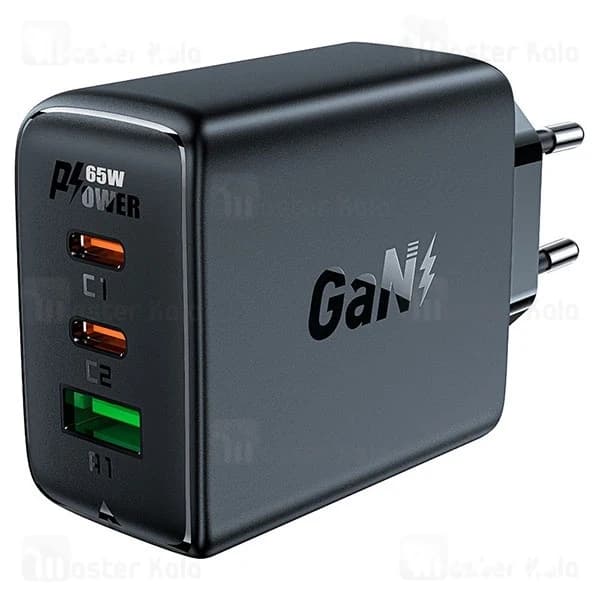 شارژر دیواری ایس فست ACEFAST A41 PD65W GaN Fast Charger توان 65 وات — تصویر ۱۱