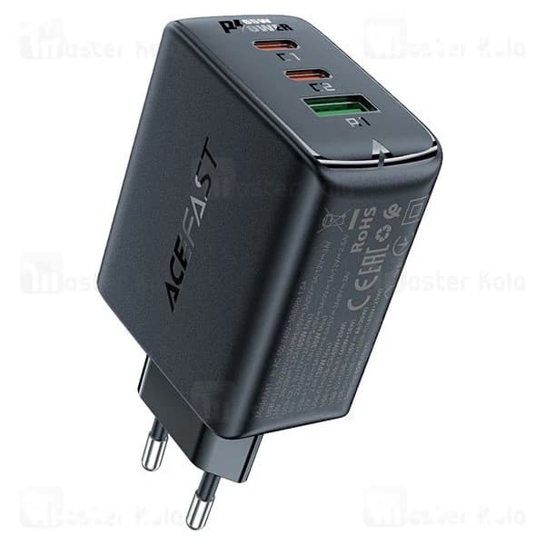 شارژر دیواری ایس فست ACEFAST A41 PD65W GaN Fast Charger توان 65 وات — تصویر ۹