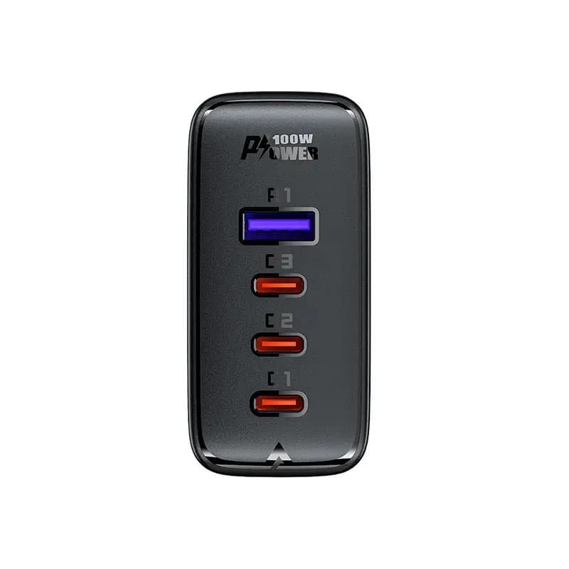 شارژر دیواری ایس فست ACEFAST A37 PD100W GaN Fast Charger توان 100 وات همراه با کابل — تصویر ۹