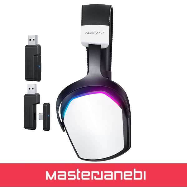 ACEFAST Wireless Gaming Headset H11 هدفون بلوتوث گیمینگ ایس فست — تصویر ۶