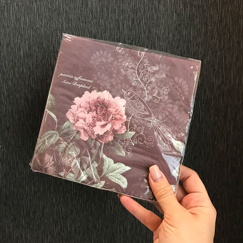 دستمال سفره کاغذی طرح دار — تصویر ۳