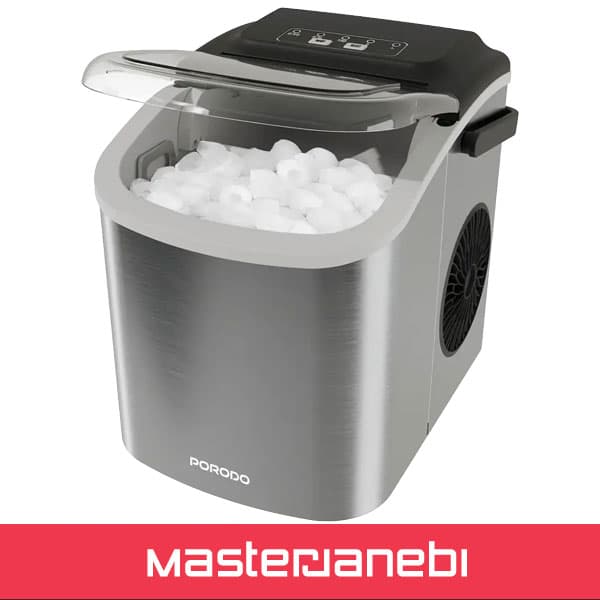 PDHZB12SL دستگاه یخ ساز پورودو Porodo Lifestyle Instant Bullet Ice Maker