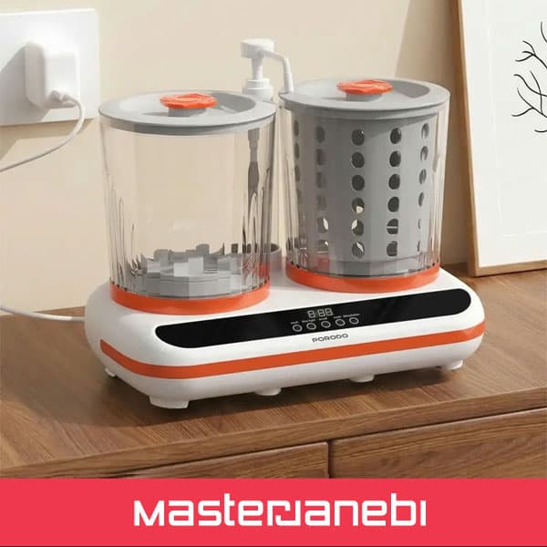 PDLFSTHP200WH ماشین لباسشویی مینی پرودو Porodo Lifestyle Launder Twin 2L Portable Mini Washing Machine — تصویر ۴