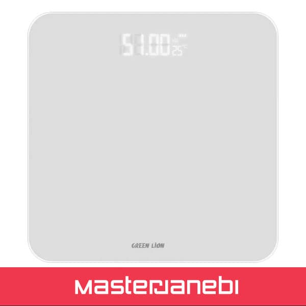 ترازو هوشمند گرین لاین Green Lion GBC-100 Digital Body Scale GNGWS12BSCAWH