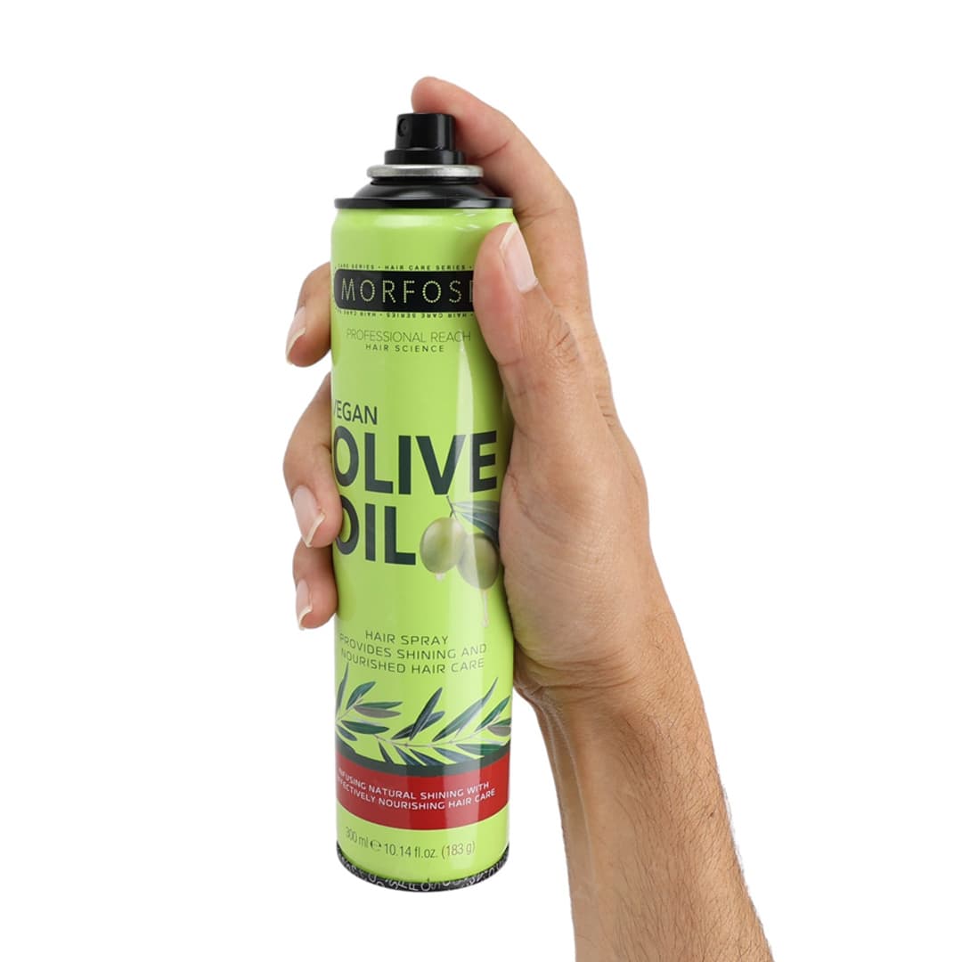 اسپری شاین مو مورفوس مدل Olive Oil حجم 300 میلی لیتر — تصویر ۳