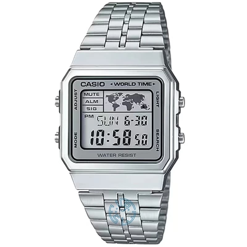 ساعت مچی مردانه زنانه کاسیو (CASIO) جنرال مدل A500WA-7DF — تصویر ۵
