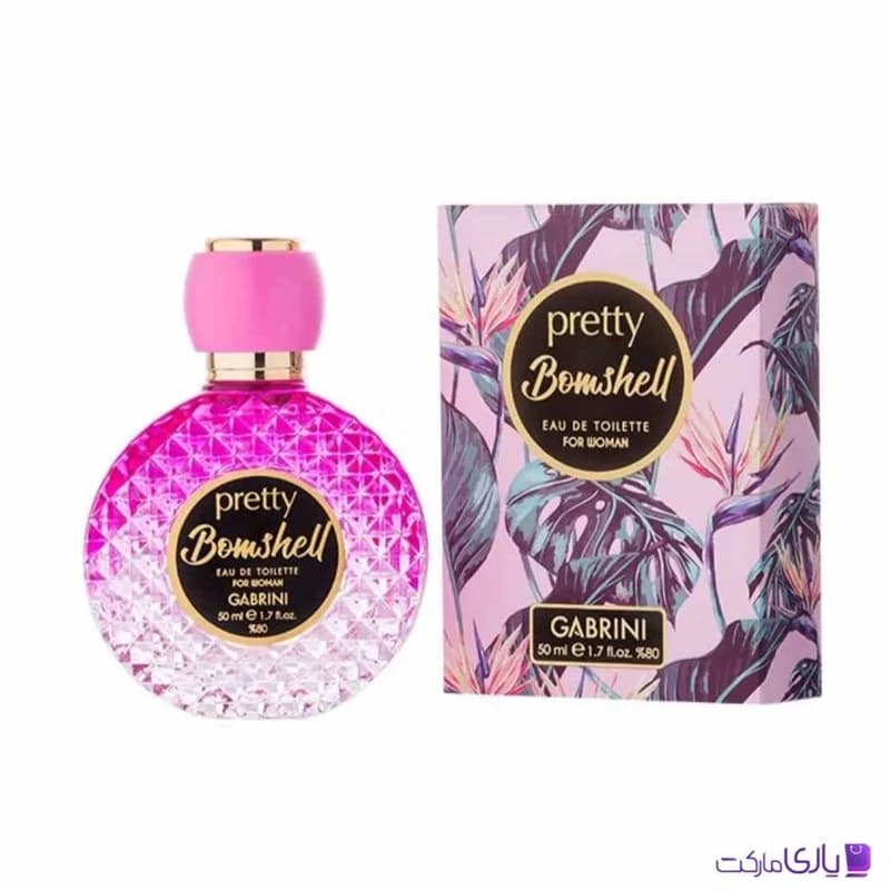ادکلن زنانه گابرینی Gabrini مدل Pretty Bomshell حجم 50 میل