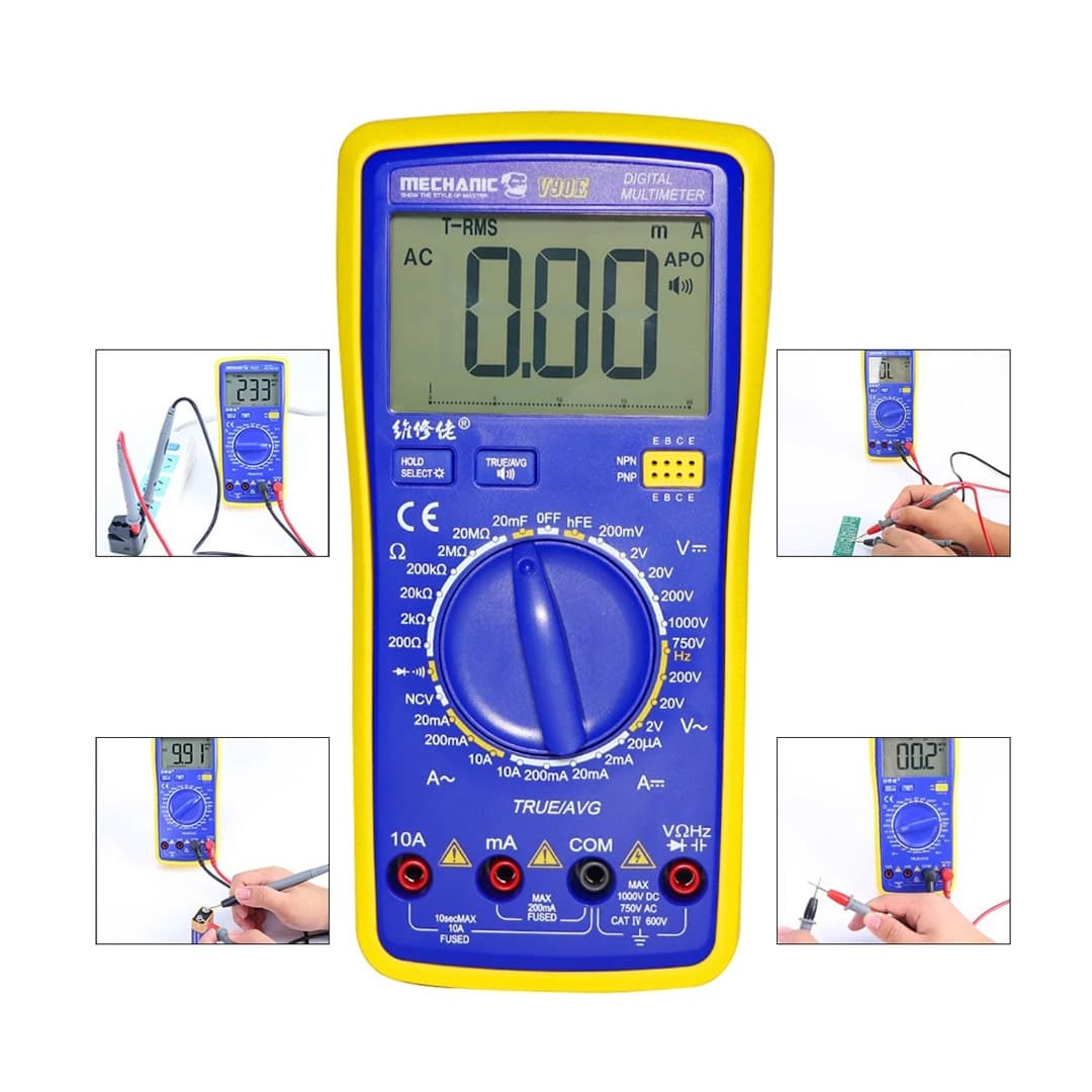 مولتی متر دیجیتال مکانیک مدل V90E — تصویر ۴