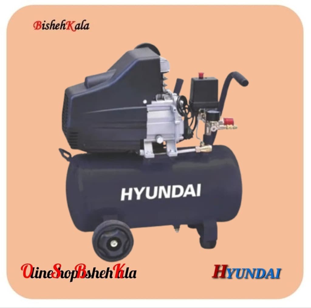 کمپرسور باد 2.5 اسب HYUNDAI هیوندای مدل HP-5025A کد(3)