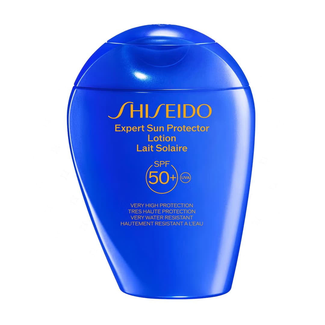 لوسیون ضدآفتاب شیسیدو مدل Expert Sun حاوی SPF50 حجم 150 میلی لیتر