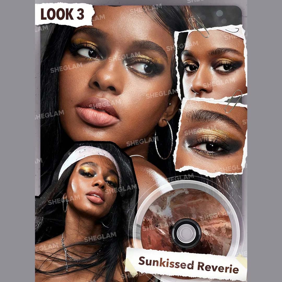 پالت سایه شیگلم سری Vinyl Pop مدل Sunkissed Reverie — تصویر ۴