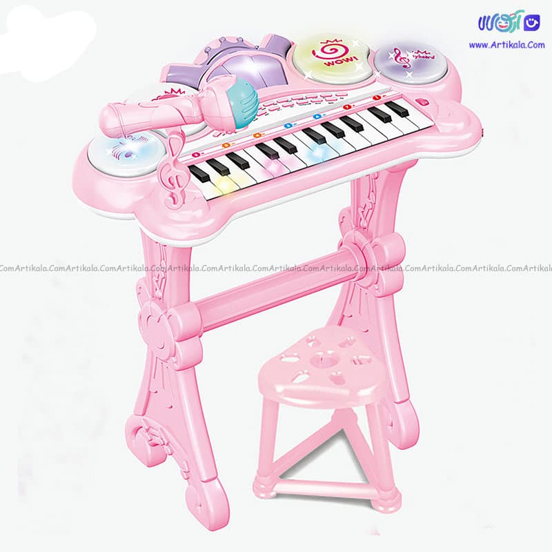 پیانو پایه دار به همراه صندلی کد HY652
