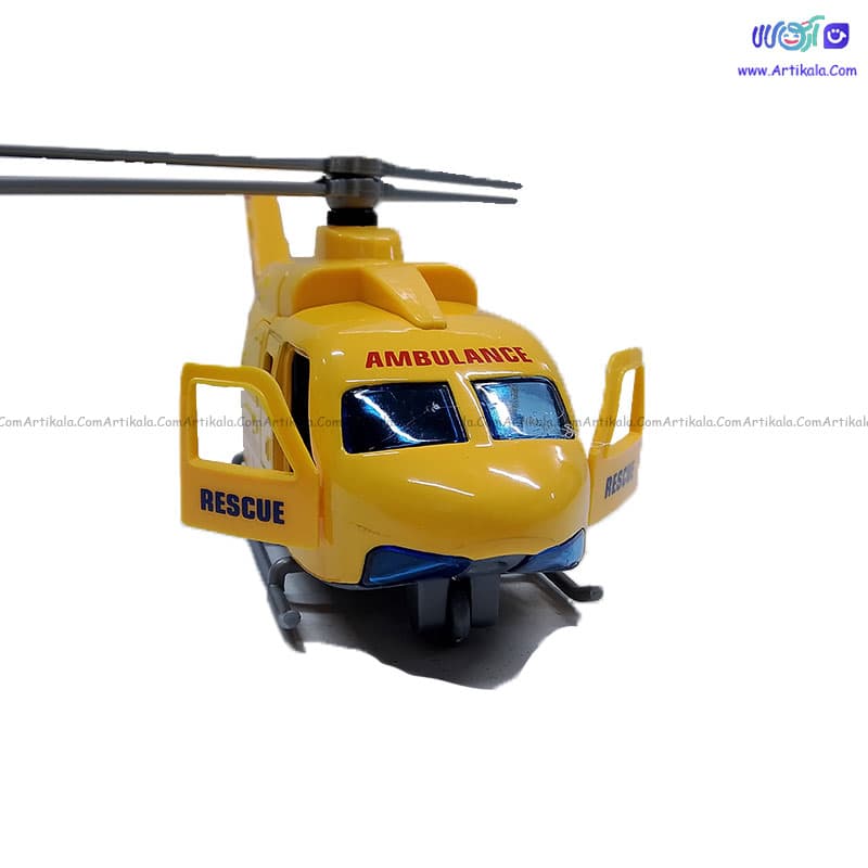 اسباببازی هلیکوپتر نجات آمبولانس کد XG879-207 — تصویر ۲