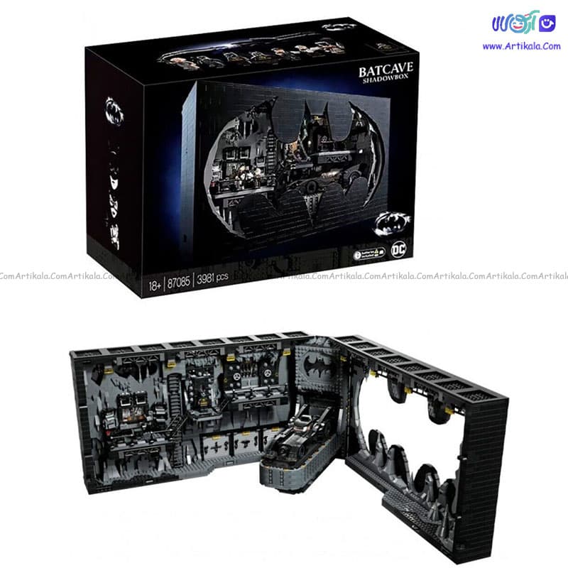 لگو غار بتمن 3981 قطعه مدل Batcave shadow box