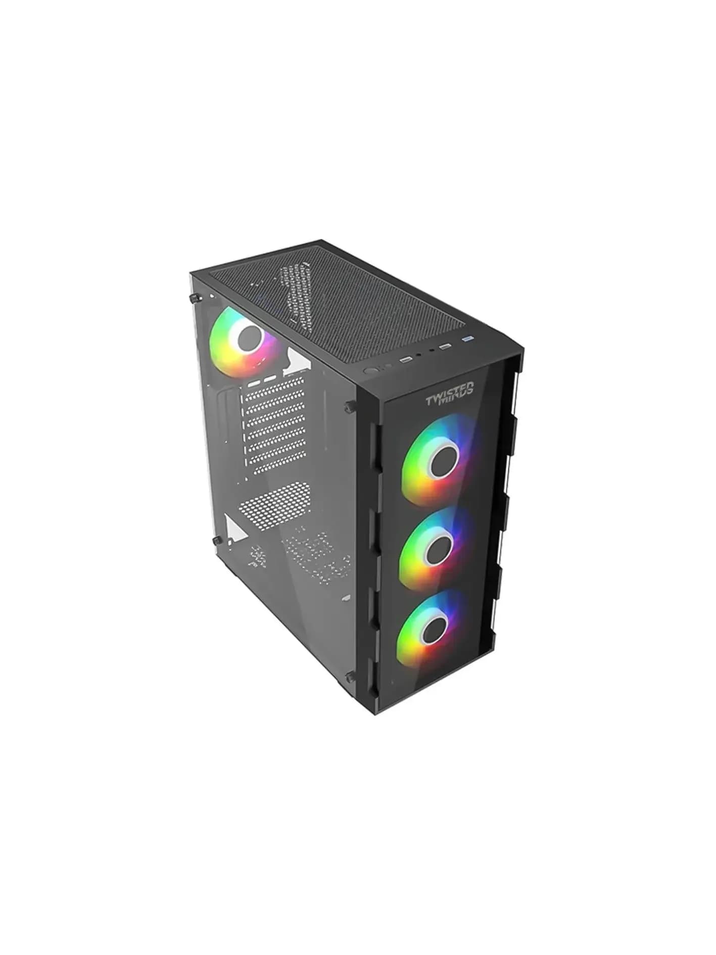 کیس کامپیوتر تویستد مایندز مدل Titan Glass TM-GM-III-B — تصویر ۳